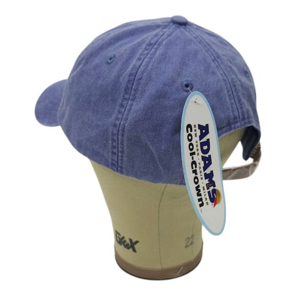 Adams Ill Bring The Shenanigans Leather Tuck Strap Cap Cool Crown Baseball Hat - Picture 13 of 14